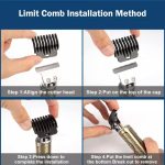 ⁦RYMEL Trimmer, Men's and Women's Electric Hair Trimmer⁩ - الصورة ⁦5⁩