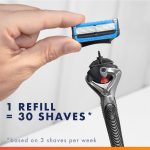 ⁦Gillette ProGlide Chill Men’s Razor Blades, 8 Blade Refills⁩ - الصورة ⁦7⁩