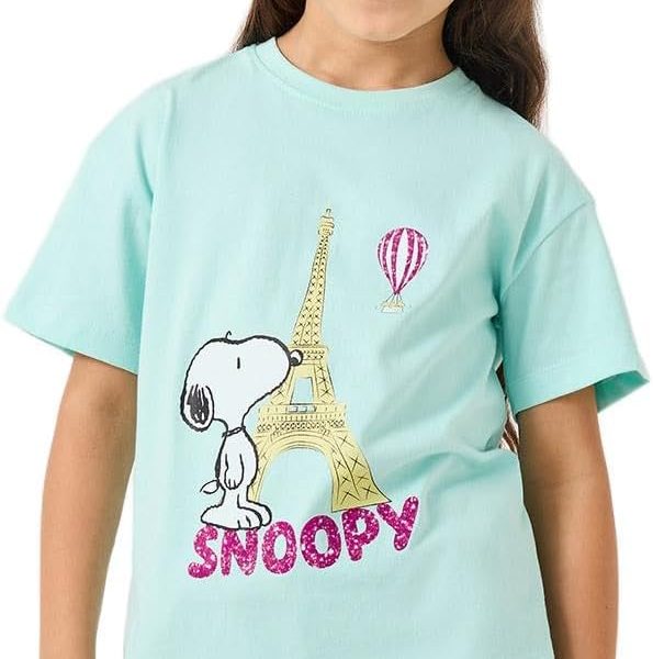 Styli Girls Over Size Snoopy T-Shirt
