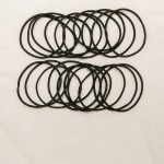 ⁦GoodTool 50 Pcs Black Hair Rope, Tie Hair Tie Ponytail High Elasticity Leather Rope, Women's Seamless Joint Hair Ring, Do Not Hurt the Hair Children's Ponytail Braid Hair Accessories⁩ - الصورة ⁦8⁩