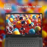 ⁦acer Chromebook Plus 515 Laptop with Google AI – 15.6" Full HD 1920 x 1080 IPS Touch Display | Intel Core i3-1305U | 8GB LPDDR5X | 256GB SSD | Wi-Fi 6E | FHD Camera | Chrome OS | CB515-2HT-33M4⁩ - الصورة ⁦8⁩