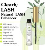 ⁦Isabella's Clearly LASH, Natural Eyelash and Eyebrow Growth Serum with Castor Oil, Vitamin E | Fuller Enhanced Lashes + Brows | Irritation Free, Paraben Free Serum Made in USA⁩ - الصورة ⁦2⁩