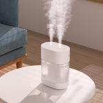 ⁦Home Humidifiers with Night Light, 1L Cold Mist Air Humidifier with Two Nozzles, 6 Modes of Aromatherapy Oil Diffuser, Automatic Shut-Off, Suitable for Home, Bedroom, Baby Room, Office⁩ - الصورة ⁦5⁩