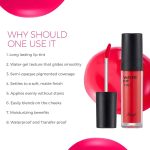 ⁦The Face Shop Waterproof and Long Lasting WATER FIT LIP TINT - PINK MATE Colour Lip Stain,5g⁩ - الصورة ⁦4⁩