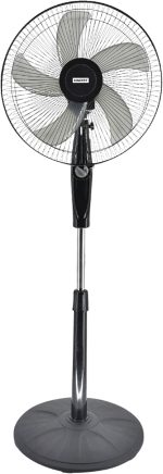 ⁦Macest Stand Fan 40W | Five Blades, Silent Operation, Wide Angle Shake, Ajustable Height | مروحة بحمالة⁩ - الصورة ⁦4⁩