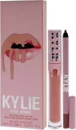 ⁦Kylie Cosmetics Matte Lip Kit - 700 Bare For Women 2 Pc 0.10oz Matte Liquid Lipstick, 0.039oz Lip Liner⁩ - الصورة ⁦4⁩