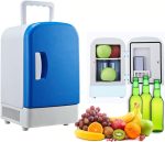 ⁦DDCVFREE Mini fridge Portable Car Fridge Cooling Refrigerators Freezer Cooler Travel Warmer For Auto Car Home Office Outdoor Picnic Travel⁩ - الصورة ⁦2⁩