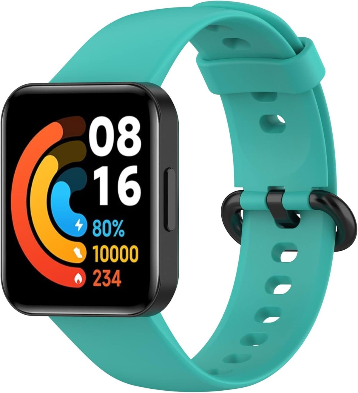 ⁦Excefore 4 Pack Straps Compatible with Redmi Watch 1 Lite/Redmi Watch 1/Xiaomi Mi Watch Lite 1 Strap, Soft Silicone Sport Replacement Wristband Colourful Band⁩ - الصورة ⁦4⁩