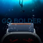 ⁦Spigen Lite Fit Ultra Band designed for Apple Watch Band for Apple Watch Ultra 2 / Ultra (49mm), Series 9/8/7 (45mm), Series SE2/6/SE/5/4 (44mm) and Series 3/2/1 (42mm) Nylon Solo Loop - Navy⁩ - الصورة ⁦4⁩