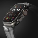 ⁦Suitisbest Sport Band for Apple Watch Ultra 2/Apple Watch Ultra Bands 49mm 45mm 44mm 42mm, Wide Rugged 316L Stainless Steel Connector Durable Silicone Band for iWatch Ultra 9 8 7 6 5 4 3 SE⁩ - الصورة ⁦2⁩