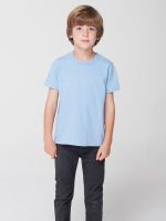 ⁦American Apparel 2105 - Toddler's Fine Jersey Short-Sleeve T-Shirt⁩ - الصورة ⁦2⁩