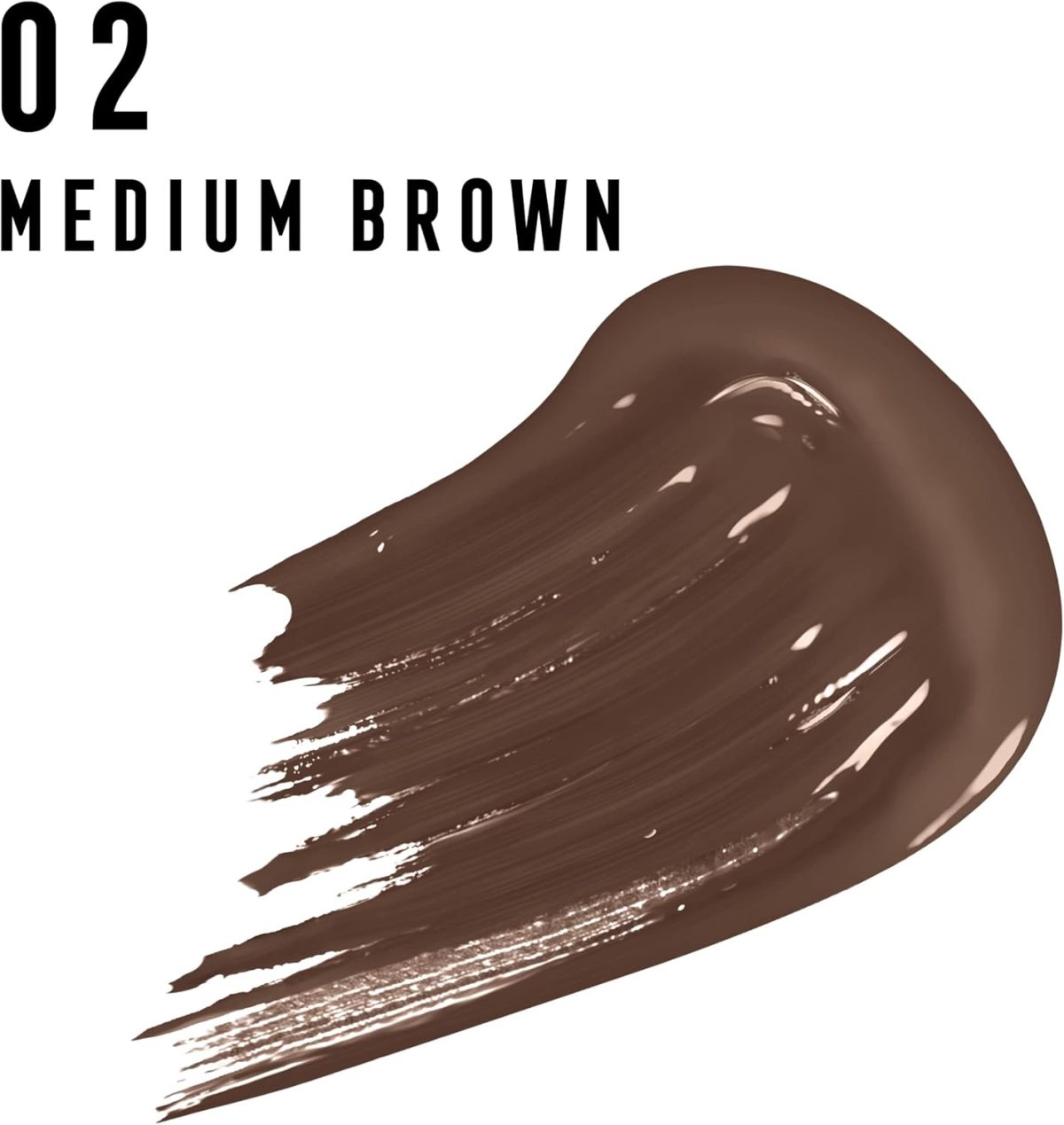 ⁦Max Factor Browfinity Eyebrow Pencil - Semi-permanent – Smudgeproof, Waterproof, Sweatproof & Transferproof, 02 Medium Brown, 4.2 ml⁩ - الصورة ⁦3⁩