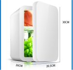⁦VVBNGVH Small refrigerator Mini Refrigerator, Refrigerator, Cosmetics, Facial Mask, Refrigerator, Student Dormitory, Refrigerator, Refrigeration⁩ - الصورة ⁦2⁩
