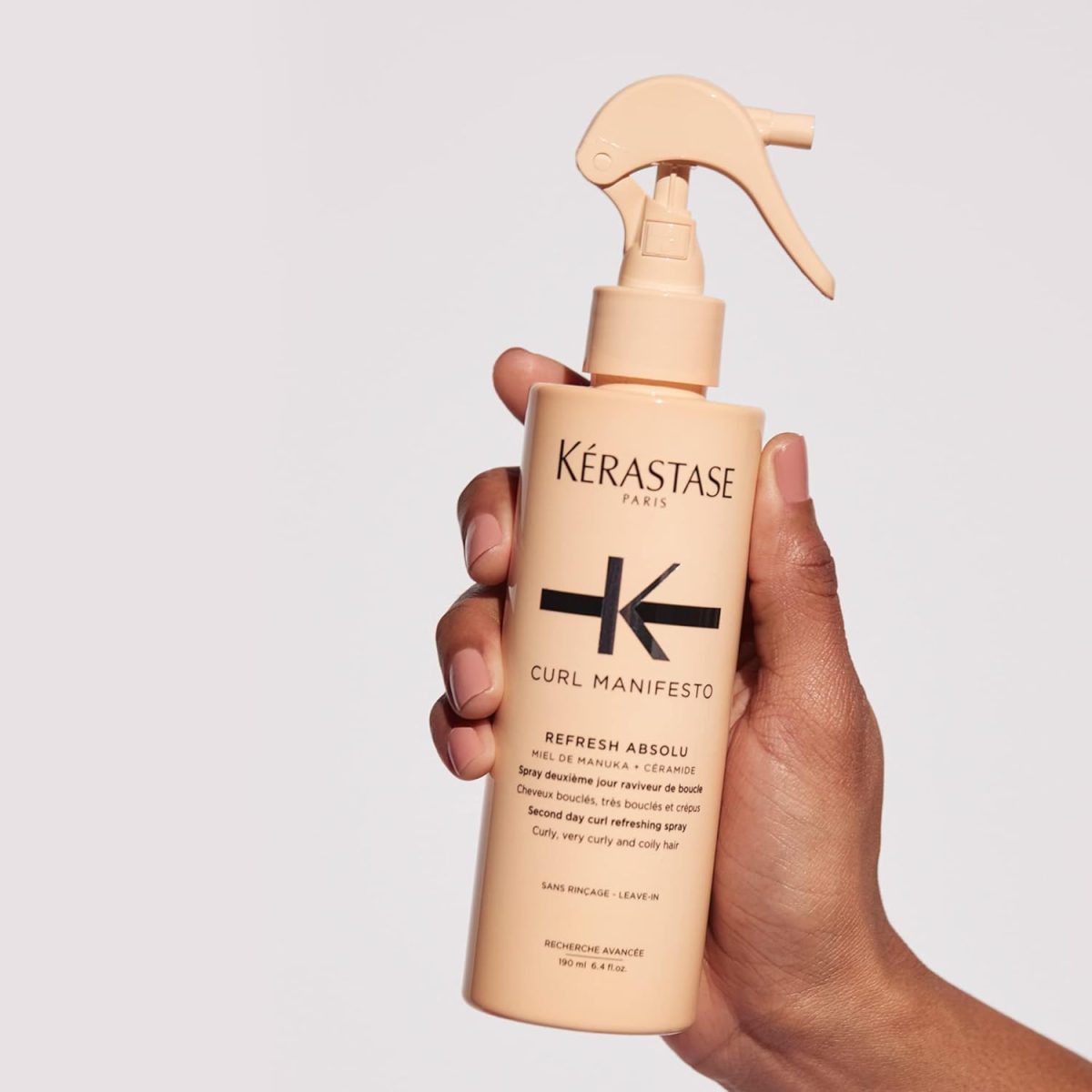 ⁦Kérastase Curl Manifesto Refresh Absolu Curl Refreshing Spray for Unisex 190ml⁩ - الصورة ⁦9⁩
