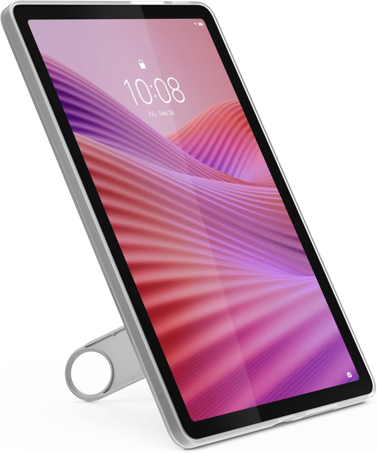 ⁦Lenovo Tab, 10-inch, LUNA GREY, MediaTek® G85 OC 2.0GHz, 4GB Ram, 128GB Storage, With Call Feature, 4G-LTE, 5100 mAh Battery, TB311XU,with Clear Case, ZAEJ0021SA⁩ - الصورة ⁦7⁩