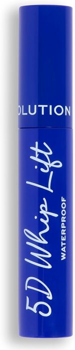 ⁦Makeup Revolution 5D Whip Lift Waterproof Mascara, Maximum Lift, Length & Volume, Long-Lasting, Smudge Resistant, Black, 12 ml⁩ - الصورة ⁦2⁩