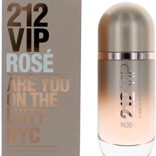 212 Vip Rose By Carolina Herrera 2.7 Ounce / 80 mlEau De Parfum Women Perfume Spray