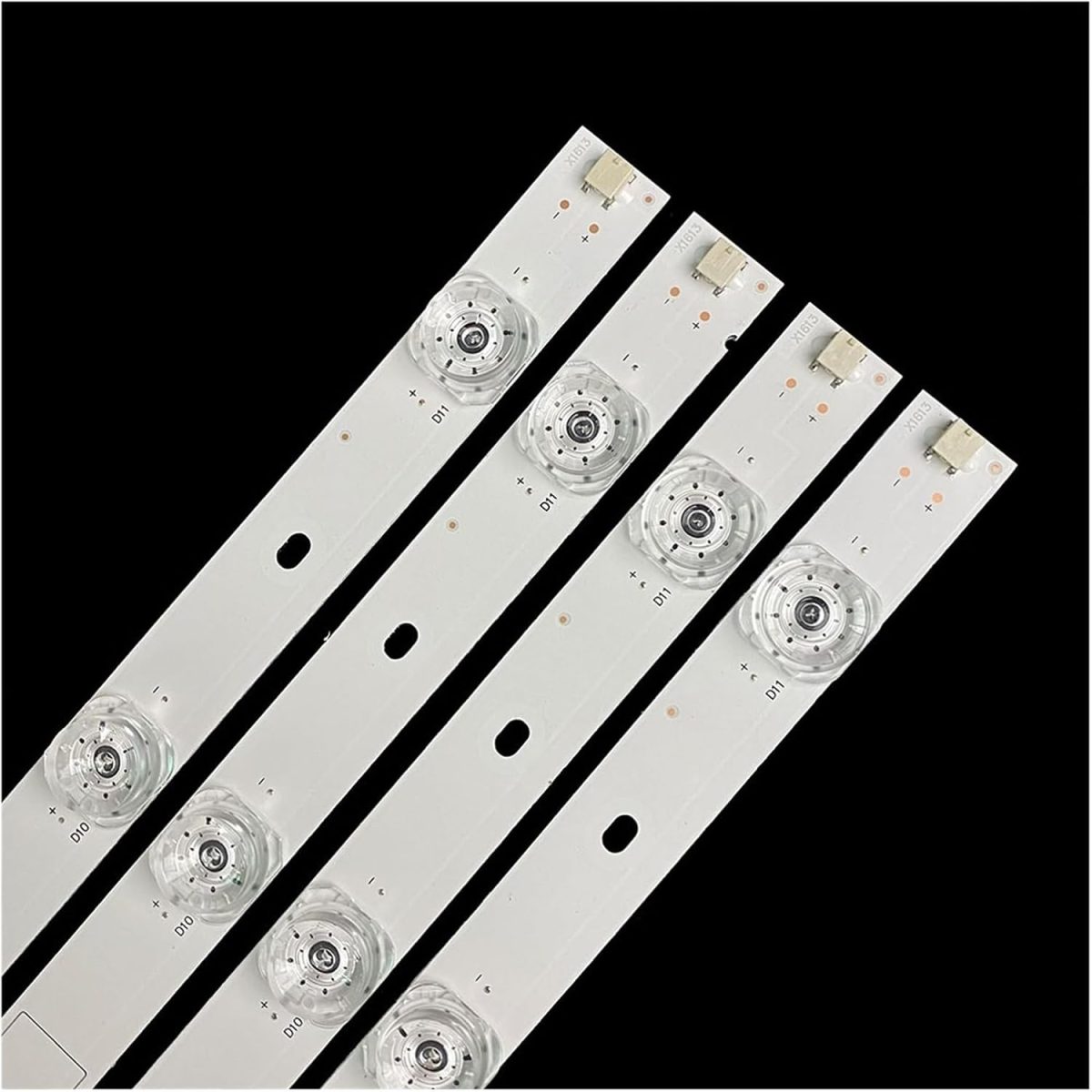 ⁦TILLOJJ 3V2W Square Lens Led Tv Backlights Strip Bar for J.V/C 55inch JL.D550B1330-002AS-M_V04 LT-55C800 L55UE20 TX-55HX580B 55dia⁩ - الصورة ⁦3⁩
