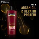 ⁦Tresemme Shampoo Keratin Smooth & Straight, 400ml + Tresemme Conditioner Keratin Smooth & Straight, 400ml⁩ - الصورة ⁦3⁩