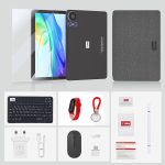 ⁦C idea CM8300 Plus 10.1 Inch Smart Android Tablet Dual SIM 8GB RAM 1TB 5G With Bluetooth Keyboard,Zoom/TikTok Supported (Black)⁩ - الصورة ⁦6⁩