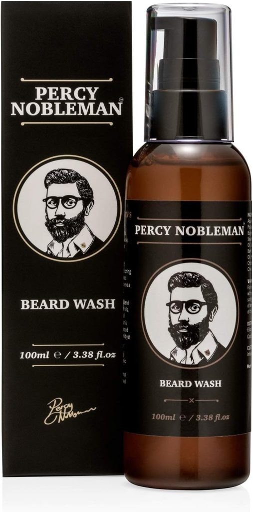 Percy Nobleman Beard Wash A Natural 95% Organic Soap/Shampoo & Conditioner for Men