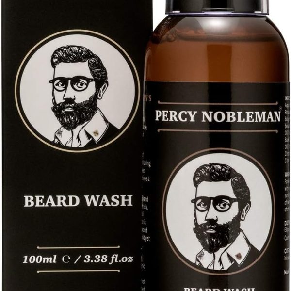 Percy Nobleman Beard Wash A Natural 95% Organic Soap/Shampoo & Conditioner for Men