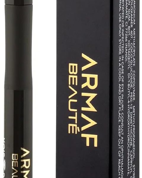 Armaf Beauté Noir Diamond Liquid Eyeliner Pen - Intense Black, Waterproof Eyeliner for Precise Definition, Long Lasting Smudge Proof Liquid Eyeliner