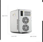⁦DDCVFREE Mini fridge Three-layer Capacity Refrigerator Mini Small Refrigerator Refrigeration Home Dormitory Home Multi-use⁩ - الصورة ⁦3⁩