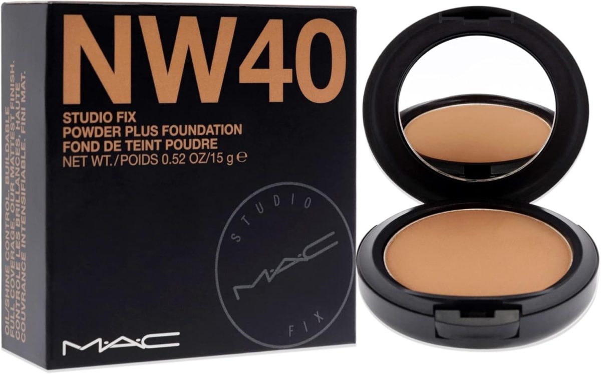⁦MAC Studio Fix Powder Plus Foundation - 0.52 oz., NW40⁩ - الصورة ⁦3⁩