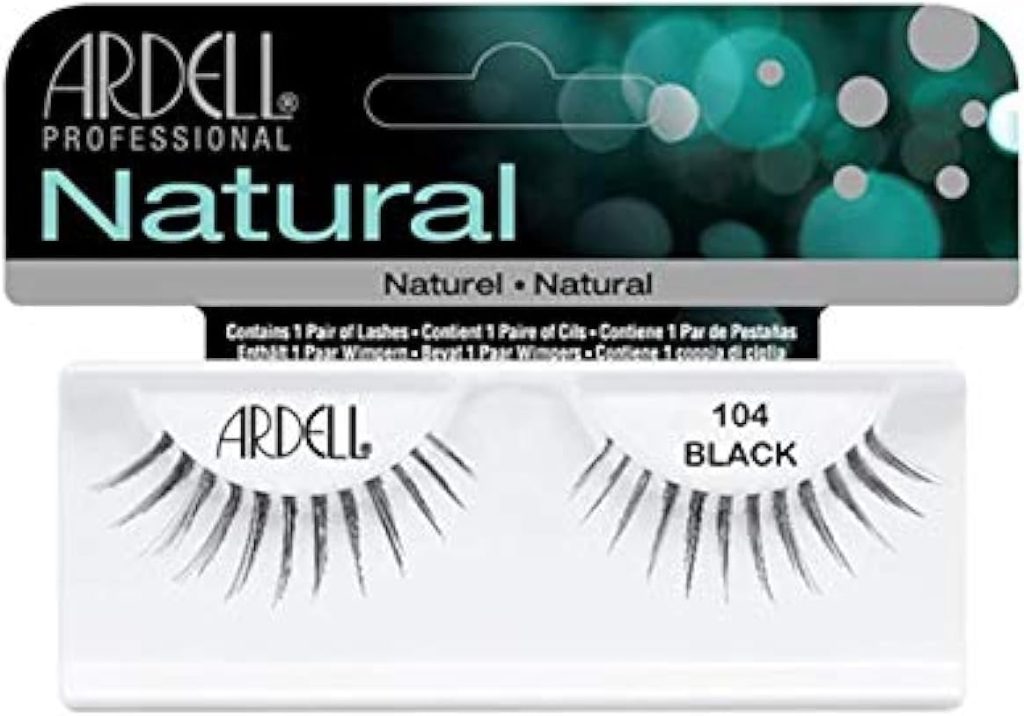 Ardell Eyelash Fashion Lashes 104 Black - 65085, 1266032, Nude