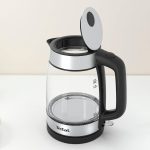 ⁦TEFAL Kettle | 1.7 L Glass Electric Kettle | 1850-2200 W | Concealed Heating Element | Cordless 360° Design | Removable Anti-Scale Filter | Precision Spout | 2 Years Warranty | KI700827⁩ - الصورة ⁦6⁩