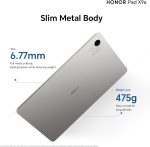 ⁦HONOR Pad X9a LTE Tablet 11.5" 120Hz Display, 8GB RAM + 128GB Storage, Snapdragon 685, 8300mAh Battery, 35W Fast Charging, Stylus Support, Grey, Android 15, (2025 Model) + FREE Protective Flip Cover⁩ - الصورة ⁦7⁩