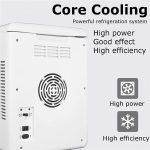 ⁦Avcbno Compact refrigerator 10L Car Home Auto Refrigerator Mini Fridges Portable Food Drink Freezer Cooler for Car Home Outdoor⁩ - الصورة ⁦5⁩