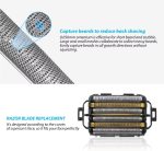 ⁦NGHTMRE Shaver Replacement Outer Foil and Inner Blade Set for Panasonic WES9600P ARC6 6-Blade Shaver ES-LS9A-K and ES-LS8A-K⁩ - الصورة ⁦5⁩