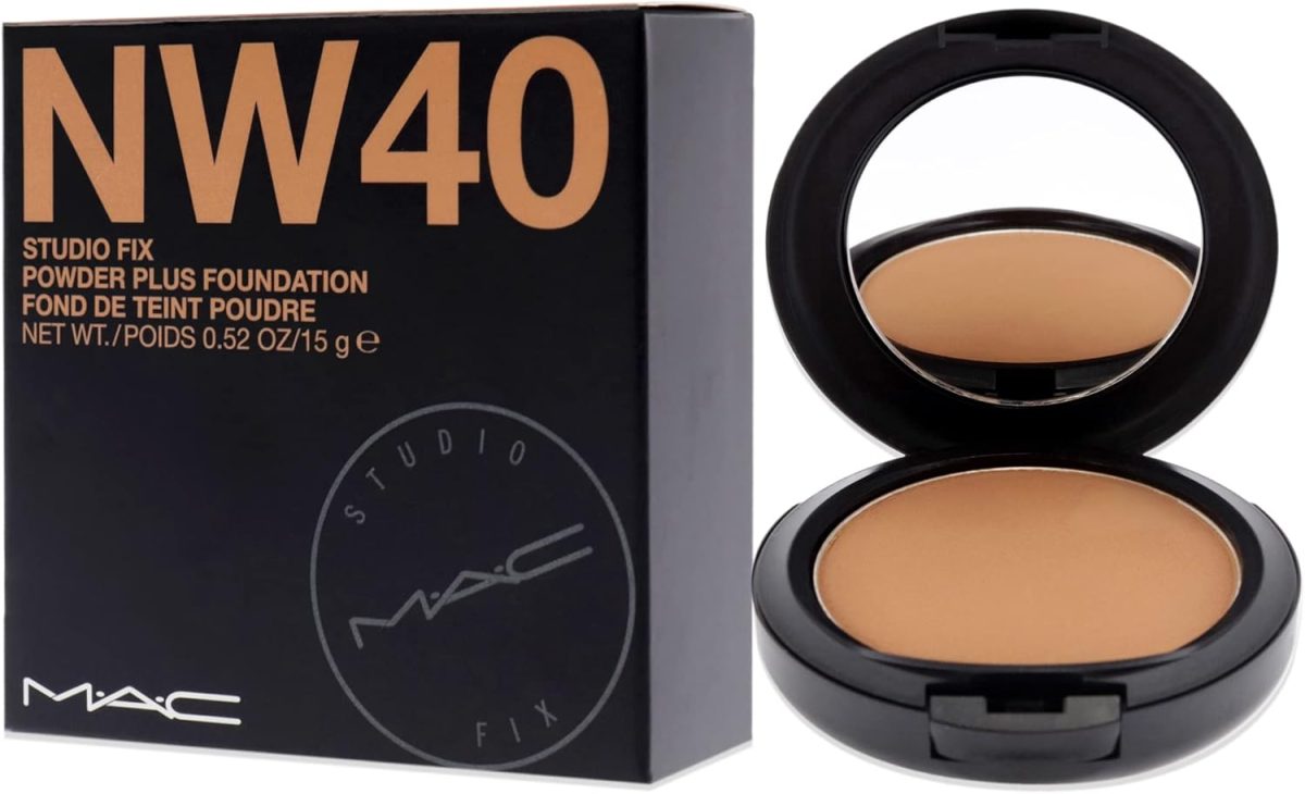 ⁦MAC Studio Fix Powder Plus Foundation - 0.52 oz., NW40⁩ - الصورة ⁦4⁩