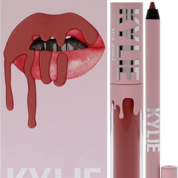 Kylie Cosmetics Matte Lip Kit - 301 Liquid Angel for Women 2 Pc