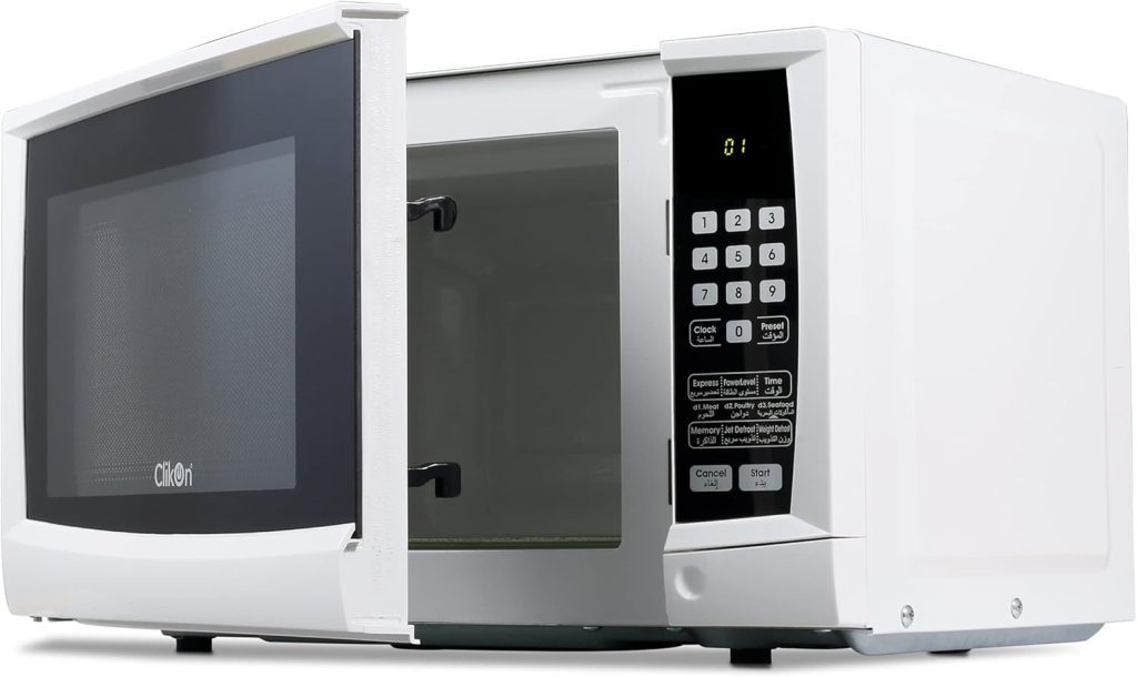 Clikon 20 Liter Digital Microwave with Push Button Control| Model No CK4317-CK4319-CK4320 with 2 Years Warranty