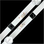3pcs 6V 750mm LED Backlight Bar for Mac/ki.e 38inch JS-D-WB385H8-081CC VL-4218A GTV400-2 GP-42LX02 MX3242 LE-4082