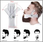 ⁦Azonee Beard Shaper Kit, Premium 360° Adjustable Beard Lineup Tool, Clear Shaping Template for Styling & Grooming, Versatile Beard and Hair Stencil for Men⁩ - الصورة ⁦3⁩