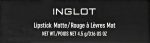 ⁦Inglot Lipstick Matte 444⁩ - الصورة ⁦2⁩