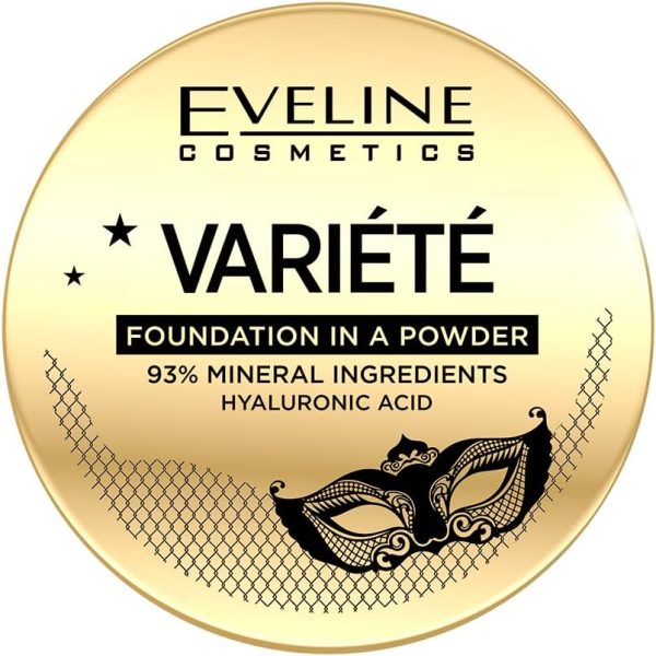 Eveline Cosmetics Variete Mineral Powder, Nr 02 Natural