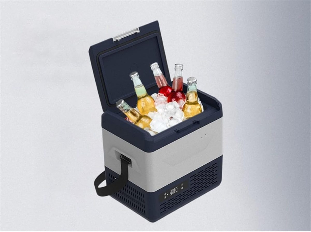 ⁦Avcbno Compact refrigerator Mini Portable Outdoor Outdoor Household Refrigerator⁩ - الصورة ⁦2⁩