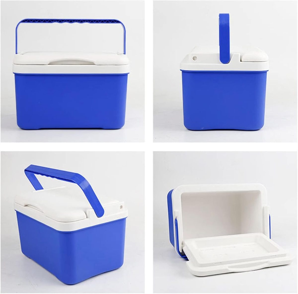 ⁦EIOZIEEY Beverage refrigerator 6L Car Fridge Travel Refrigerator Mini Fridges for Car Home Portable Refrigerator Milk Food Carrier with Handle⁩ - الصورة ⁦2⁩