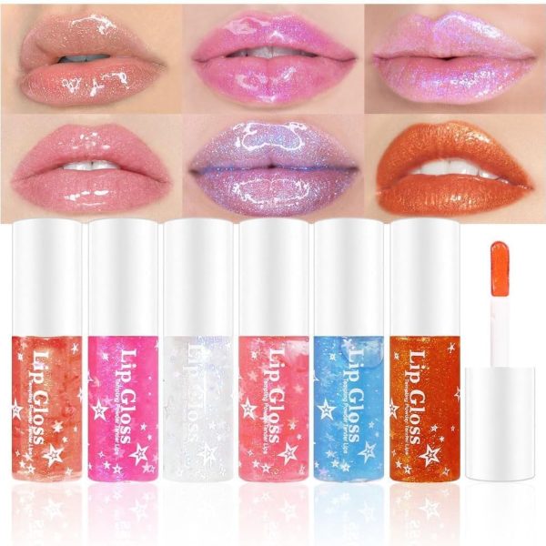 NEW Magic Color Changing Moisturizing Lip Oil, Boss UP No-Sticky PH Warm Change Lip Oil, Glow Luminous Hydrating Lip Gloss with Shimmery Finish, Lightweight (multiciolor, small)