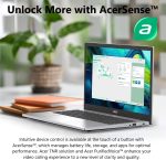 ⁦Acer Aspire Go 15 AI Ready Laptop, 15.6" FHD (1920 x 1080) IPS Display, AMD Ryzen 7 5825U, AMD Radeon Graphics, 16GB DDR4, 512GB PCIe Gen4 SSD, Wi-Fi 6, Windows 11 Home, AG15-42P-R3NB⁩ - الصورة ⁦13⁩