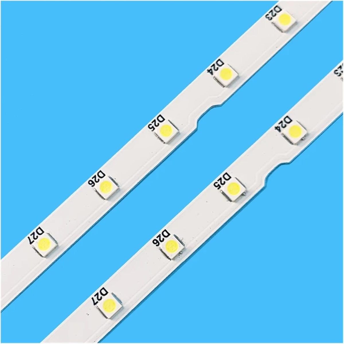 ⁦2PCS LED Backlight Strip for Sam/s.ung 49NU7100 UN49NU7100 UE49NU7100 UN49NU7100AG UN49NU7100G UN49NU7300 UE49NU7300U UE49NU7170U⁩ - الصورة ⁦4⁩