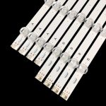4Pairs 341mm+436mm for L/G 39Pola LED Backlight TV 4+5Leds 3V 39LN5400 39LN5700 39LN575V 39LN578V 39LA6200 39LA6130 39LA6136-ZB