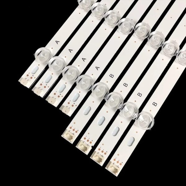 4Pairs 341mm+436mm for L/G 39Pola LED Backlight TV 4+5Leds 3V 39LN5400 39LN5700 39LN575V 39LN578V 39LA6200 39LA6130 39LA6136-ZB