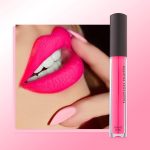 ⁦Velvet Matte Bright Hot Pink Liquid Lipstick, Waterproof Quick-Drying Non-Sticky Full-Coverage Lip Gloss, Lipsticks for Women Long Lasting Matte Lipstick⁩ - الصورة ⁦2⁩
