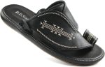 ⁦D.D.Star Slippers For Men, Big Size Comfortable And Memory Foam Sole Arabic Mens Thong Sandals Size 40 To 47.⁩ - الصورة ⁦6⁩